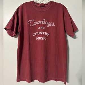 Cowboys and Country Music Medium Women’s Tee